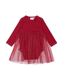 Платье-боди Siblings "Macie Rio Red", гранатовое The new