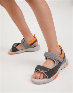 Серые детские сандалии Mascotte junior