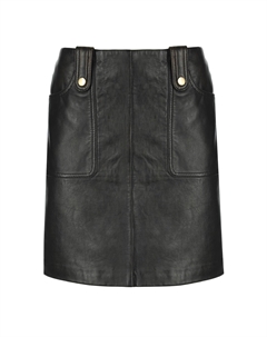 Кожаная женская юбка Gonna Pelle Liu jo