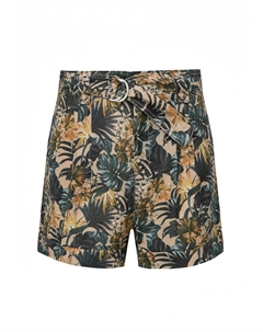 Шорты женские Short Lino Stampato Liu jo