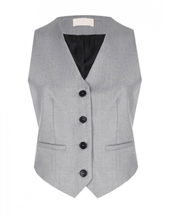 Жилет женский из твила Liu jo