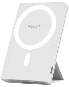 Внешний аккумулятор HOLD с поддержкой MagSafe 5000 mAh Светло-серый Rocket