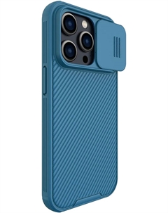 Чехол-накладка для iPhone 14 Pro Max CamShield Pro Magnetic Синий Nillkin