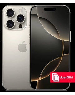 Смартфон Apple iPhone 16 Pro Max 256Gb SIM + SIM Natural Titanium