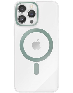 Чехол-накладка Line Case with MagSafe iPhone 14 Pro Зеленый Vlp