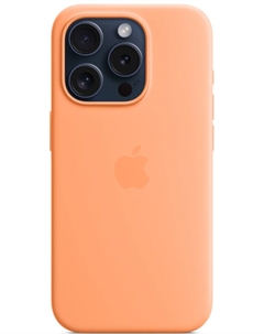 Чехол-накладка iPhone 15 Pro Silicone Case with MagSafe Апельсиновый Apple