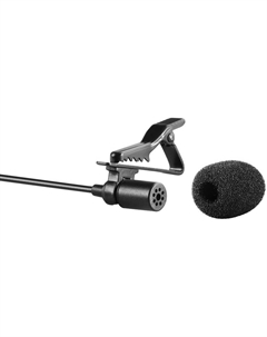 Ветрозащита Boya BY-B05F для петличных микрофонов поролоновая Black