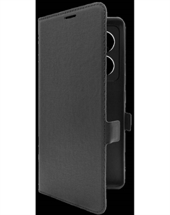 Чехол-книжка для POCO X6 Черный Borasco