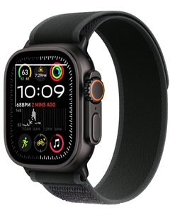 Часы Watch Ultra 2 (2024) Black Titanium +ремешок Trail Loop black (M/L) Apple