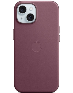 Чехол-накладка iPhone 15 FineWoven Case with MagSafe Шелковица Apple