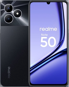 Смартфон realme Note 50 4/128 Гб Черный Realme