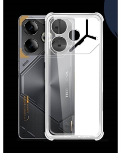 Чехол-накладка Bumper Case для TECNO POVA 6 Прозрачный Borasco