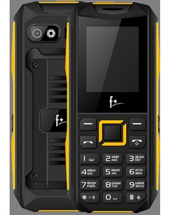 Мобильный телефон F+ PR170 Черно-желтый
