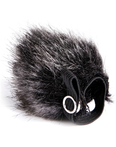 Ветрозащита Boya BY-B05 для петличных микрофонов меховая Black