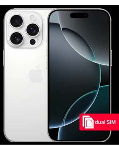 Смартфон Apple iPhone 16 Pro Max 512Gb SIM + SIM White Titanium