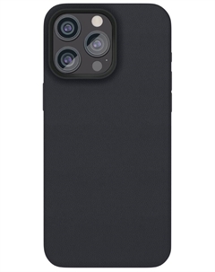 Чехол-накладка Ecopelle Case с MagSafe для iPhone 15 Pro Max Черный Vlp