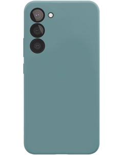 Чехол-накладка Silicone Case для Samsung Galaxy S23 Темно-зеленый Vlp