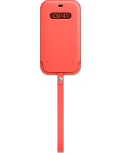 Чехол iPhone 12 Pro Max MagSafe кожаный Розовый цитрус (MHYF3ZE/A) Apple