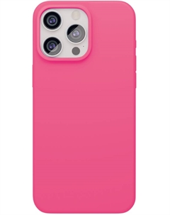 Чехол-накладка Aster Case с MagSafe для iPhone 15 Pro Неоновый розовый Vlp