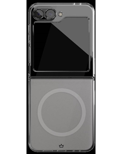 Чехол-накладка Crystal Case с Magsafe для Samsung Galaxy Z Flip6 Прозрачный Vlp