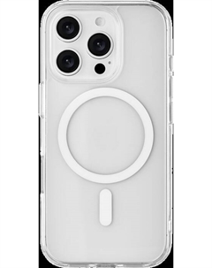 Чехол-накладка Real Mag Case с MagSafe для iPhone 16 Pro Прозрачный Ubear