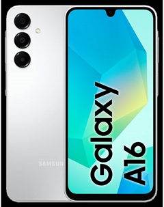 Смартфон Samsung Galaxy A16 4/128 Гб LTE Серебристый (A165F)