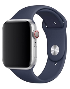 Ремешок для умных часов ES-AWBS-104 Apple Watch 38/40мм силиконовый Blue Everstone