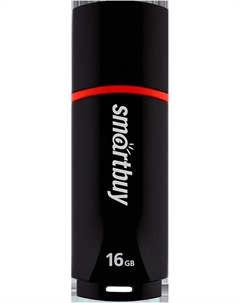 USB Flash 16GB USB2.0 Crown Черный Smartbuy