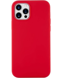 Клип-кейс iPhone 12 Pro Max liquid силикон Red Ubear
