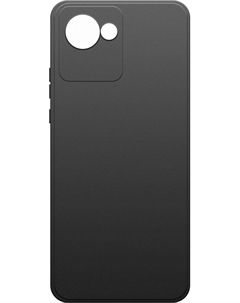 Чехол-накладка Realme C30 Microfiber Черный Borofone