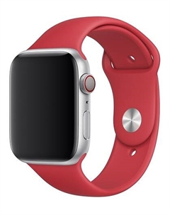 Ремешок для умных часов ES-AWBS-202 Apple Watch 42/44мм силиконовый Red Everstone