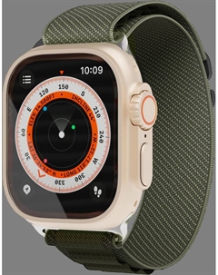 Ремешок для умных часов Extreme Band для Apple Watch 42|44|45|49mm Темно-зеленый Vlp