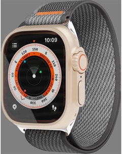 Ремешок для умных часов Trail Band для Apple Watch 42|44|45|49mm Черно-серый Vlp
