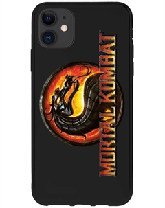 Клип-кейс Apple iPhone 11 Warner Brothers Mortal Kombat logo Deppa