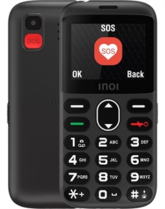 Мобильный телефон INOI 118B Dual sim Чёрный Inoi