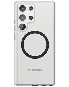 Чехол-накладка Crystal Case MagSafe для Samsung Galaxy S24 Ultra Прозрачный Vlp