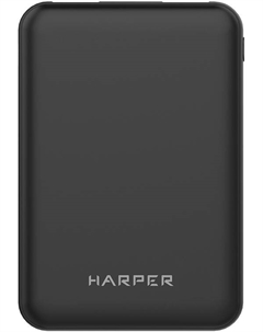 Внешний аккумулятор PB-5001 li-polimer 5000 mAh Black Harper