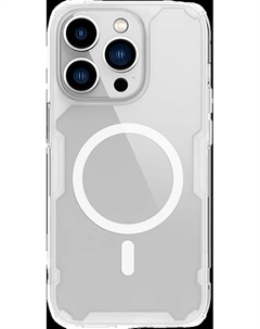 Чехол-накладка для iPhone 14 Nature TPU Pro Magnetic Белый Nillkin
