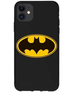 Клип-кейс Apple iPhone 11 DC Comics Batman 11 logo Deppa