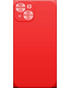 Чехол-накладка iPhone 14 Plus Microfiber Красный Borasco