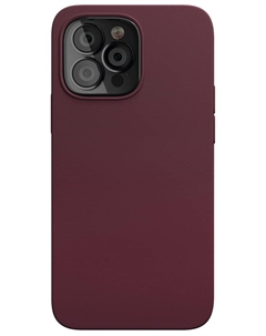 Клип-кейс iPhone 13 pro max Silicone Case MagSafe Marsala Vlp