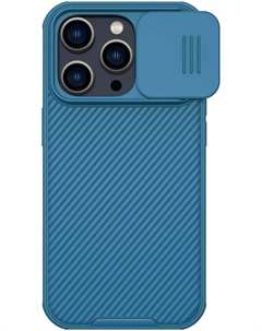 Чехол-накладка для iPhone 14 Pro Max CamShield Pro Синий Nillkin