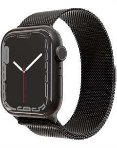 Ремешок для умных часов Milanese для Apple Watch 42|44|45 Черный Vlp