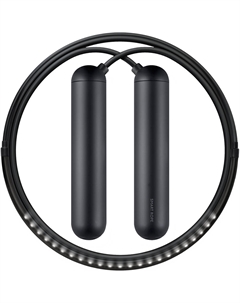 Умная скакалка Smart Rope светодиодная подсветка Black (S) Tangram factory