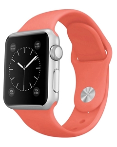 Ремешок для умных часов ES-AWBS-107 Apple Watch 38/40мм силиконовый Coral Everstone