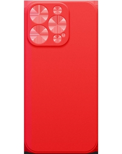 Чехол-накладка iPhone 14 Pro Microfiber Красный Borasco