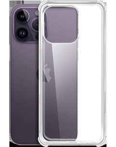 Чехол-накладка iPhone 14 Pro Max Bumper Case Прозрачный Borasco