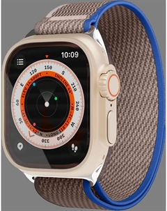 Ремешок для умных часов Trail Band для Apple Watch 42|44|45|49mm Синий-серый Vlp