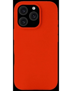 Чехол-накладка Silk с MagSafe для iPhone 16 Pro Max Solid Silicone Красный Rocket