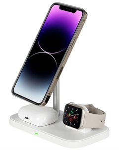 Беспроводное зарядное устройство Magtrio Stand 23W Белое Tfn